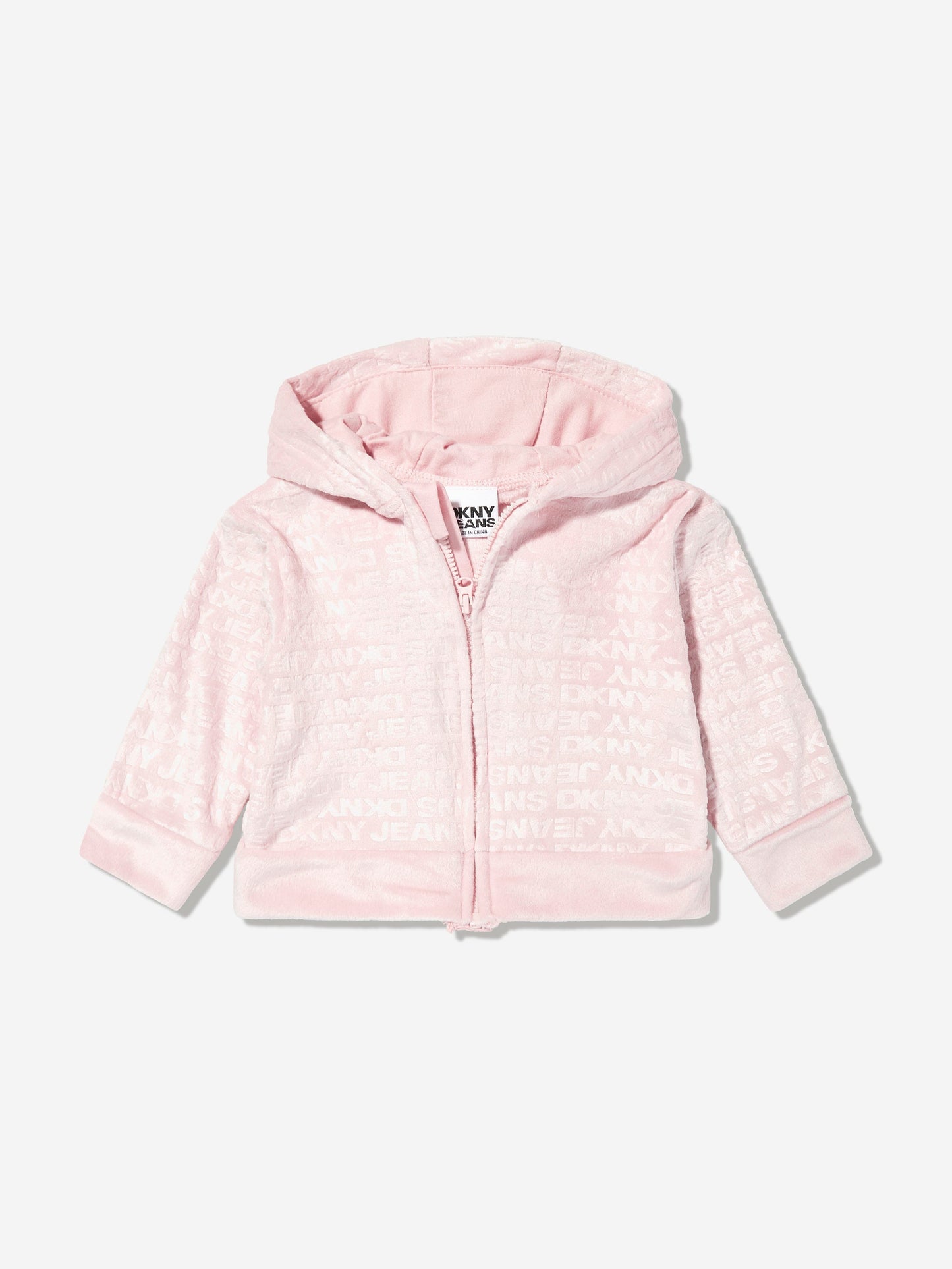 DKNY Baby Girls 3 Piece Tracksuit Set in Pink