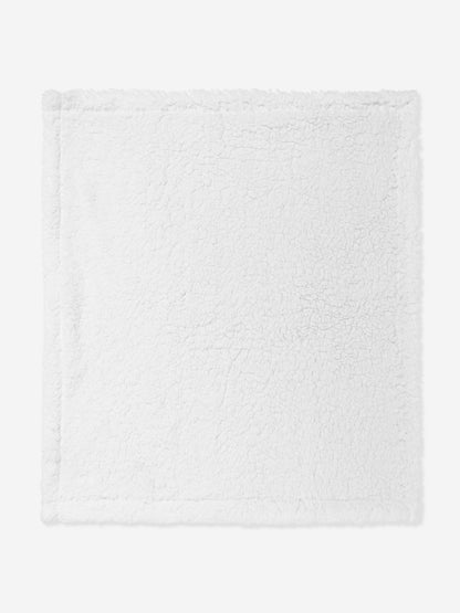 DKNY Baby Girls Sherpa Fleece Blanket in Pink (90cm)