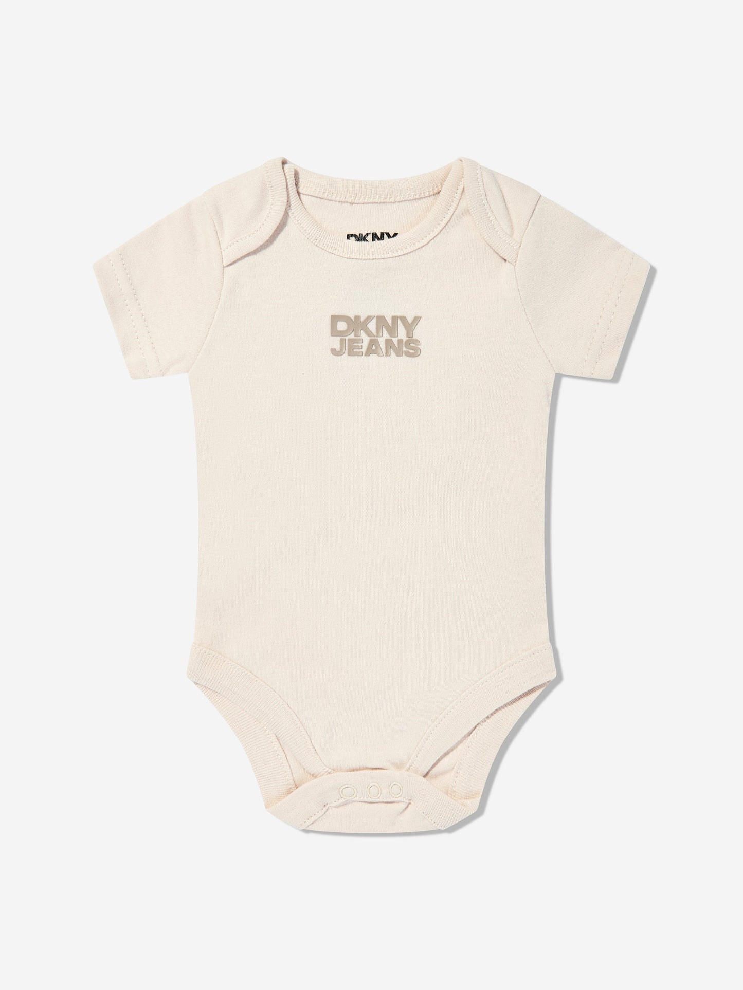 DKNY Baby 5 Piece Babygrow Set in Beige