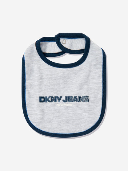 DKNY Baby Boys 5 Piece Babygrow Set in Navy