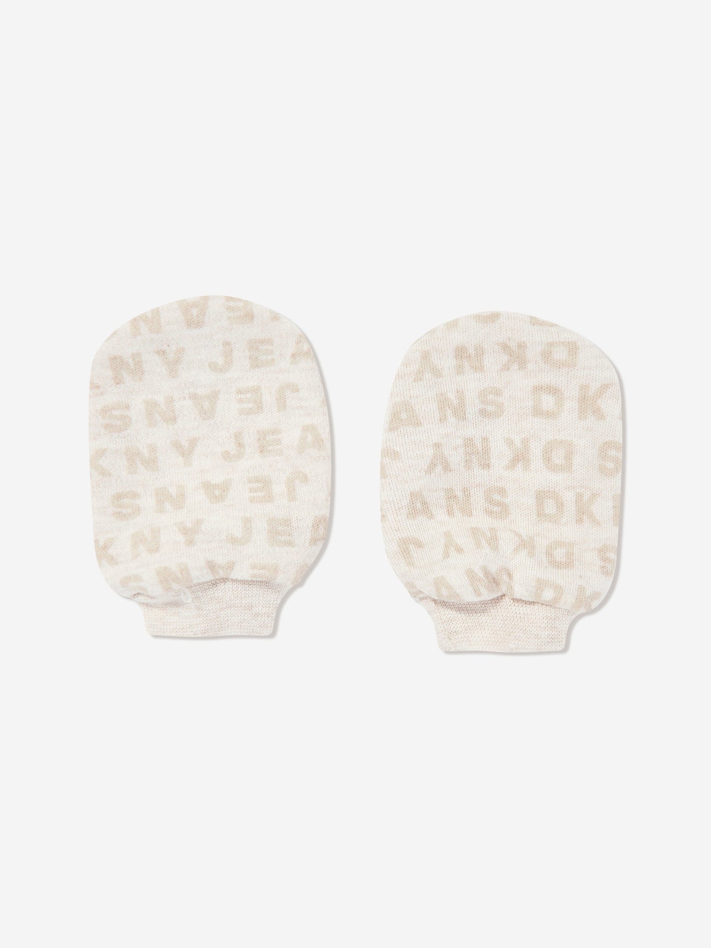 DKNY Baby Boys 5 Piece Babygrow Set in Beige