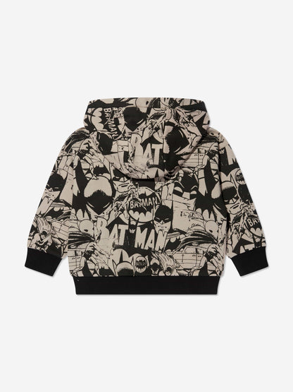 DKNY Kids Batman 拉链上衣（黑色）