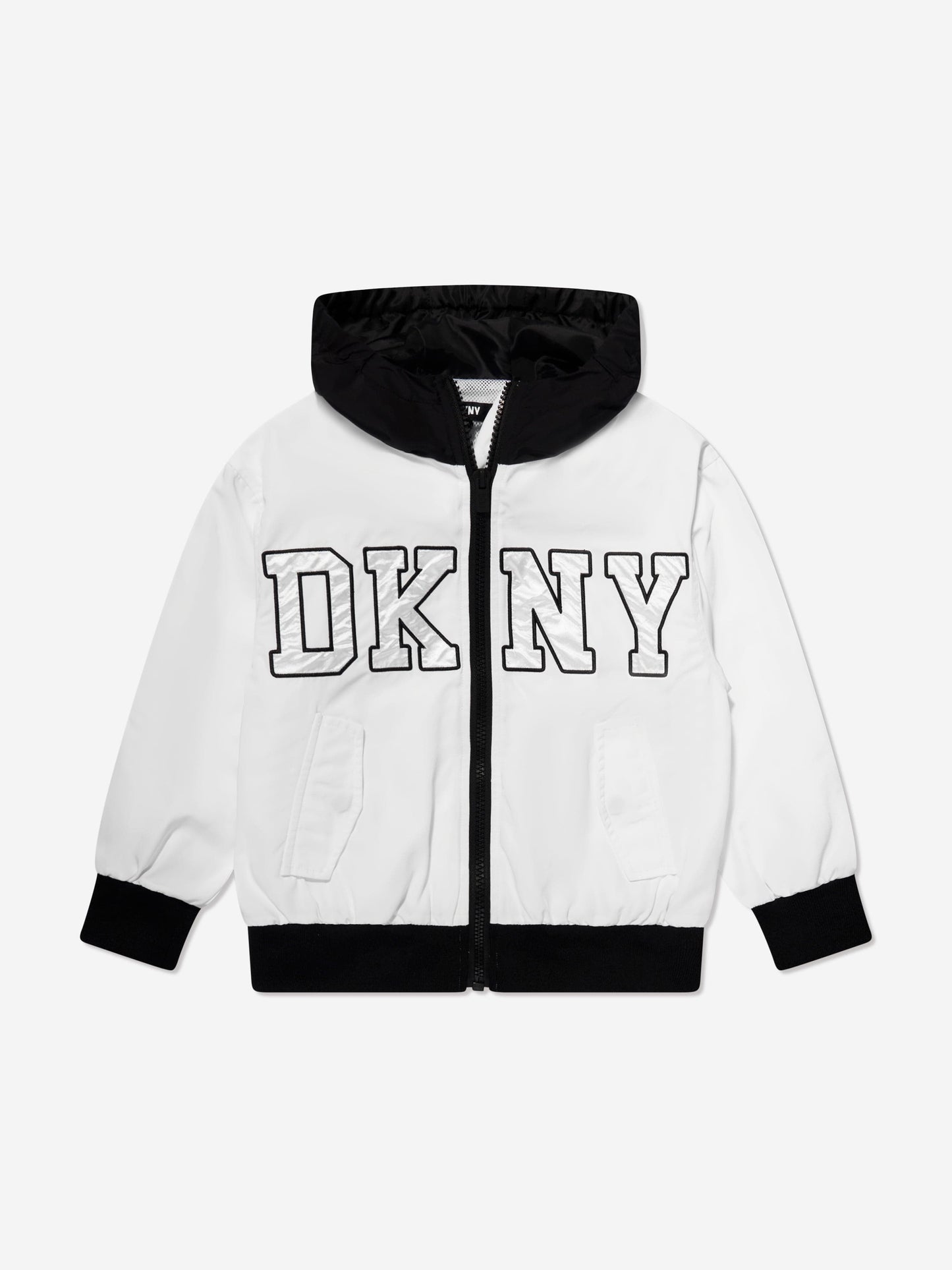 DKNY 儿童连帽夹克（白色）
