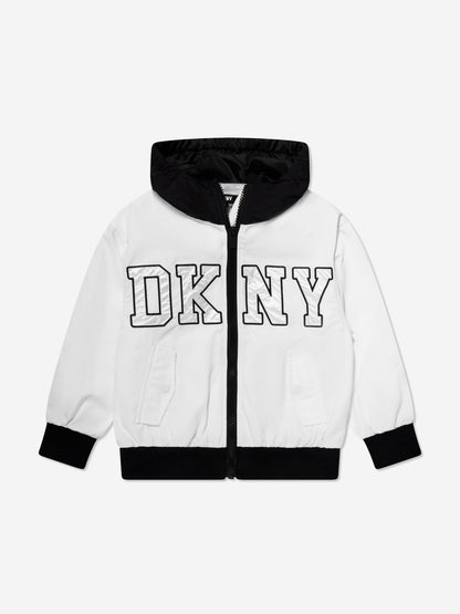DKNY 儿童连帽夹克（白色）
