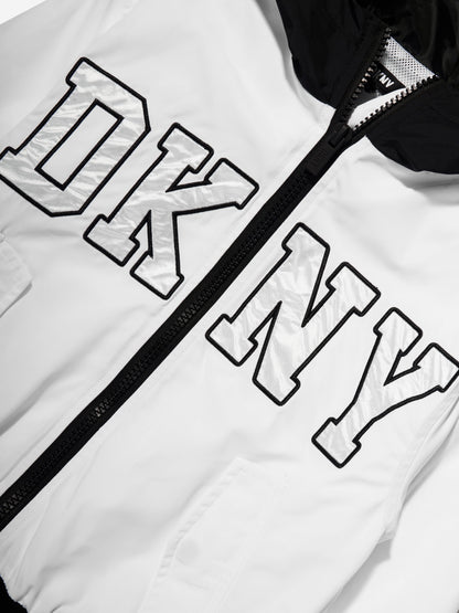 DKNY 儿童连帽夹克（白色）
