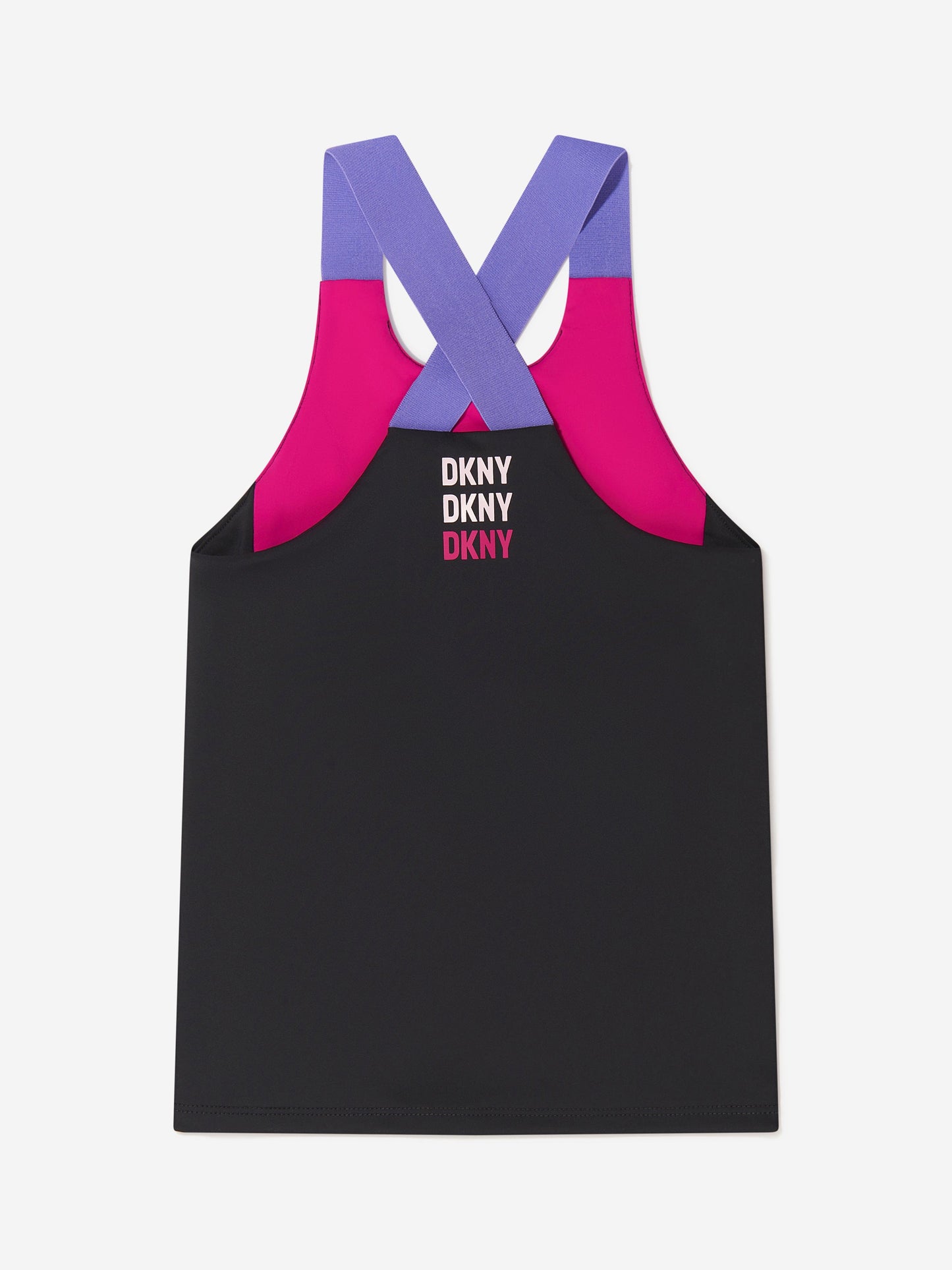 DKNY 女童徽标印花运动上衣