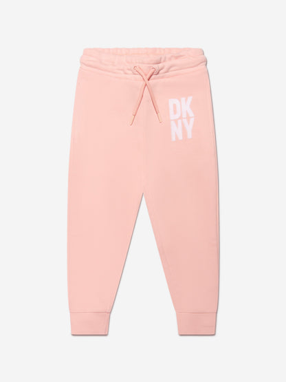 DKNY 女童徽标印花慢跑裤
