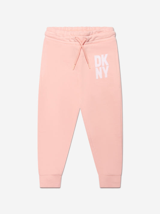 DKNY 女童徽标印花慢跑裤