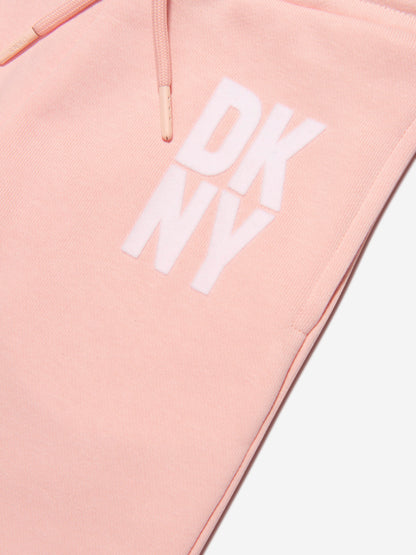 DKNY 女童徽标印花慢跑裤
