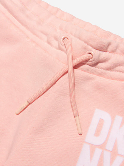 DKNY 女童徽标印花慢跑裤