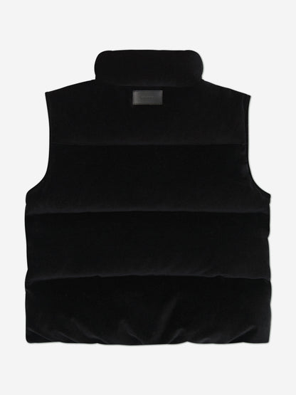 DL1961 女童黑色羽绒背心