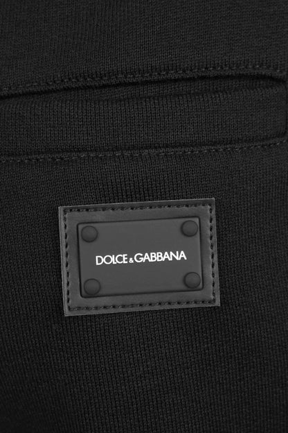 Dolce & Gabbana 男童棉质徽标百慕大短裤