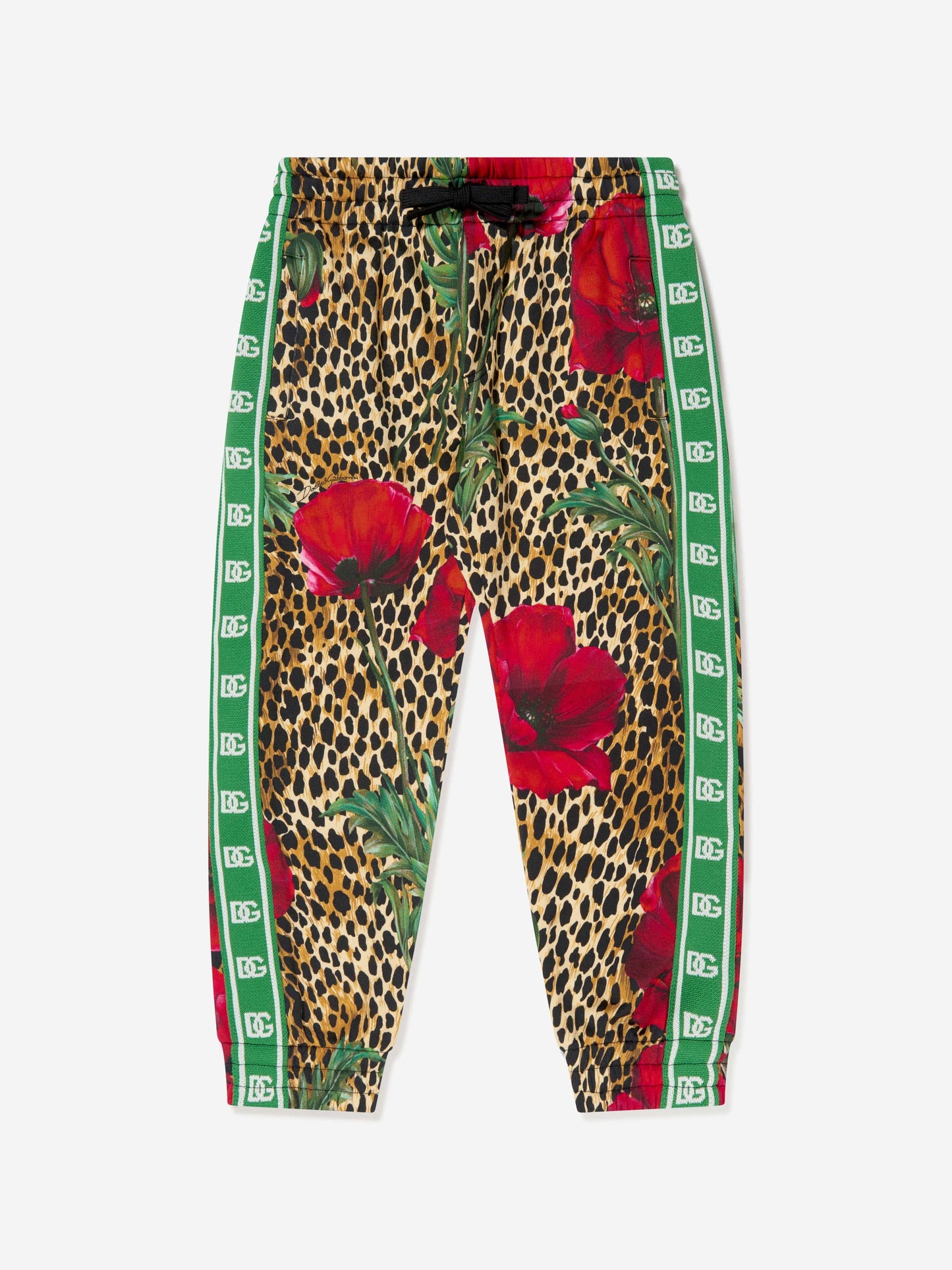 Dolce & Gabbana 儿童 Ocelot 和 Poppy 慢跑裤