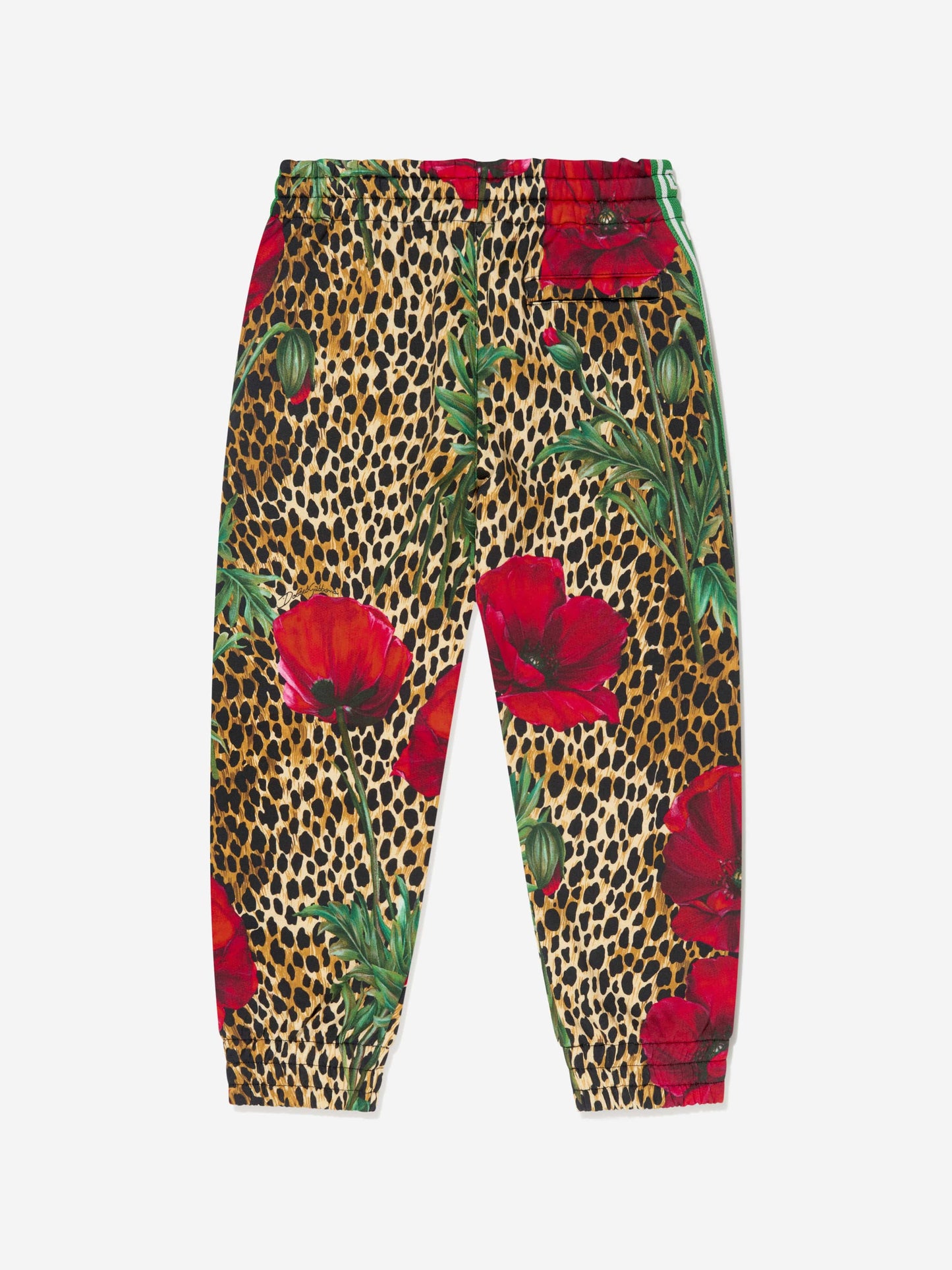 Dolce & Gabbana 儿童 Ocelot 和 Poppy 慢跑裤