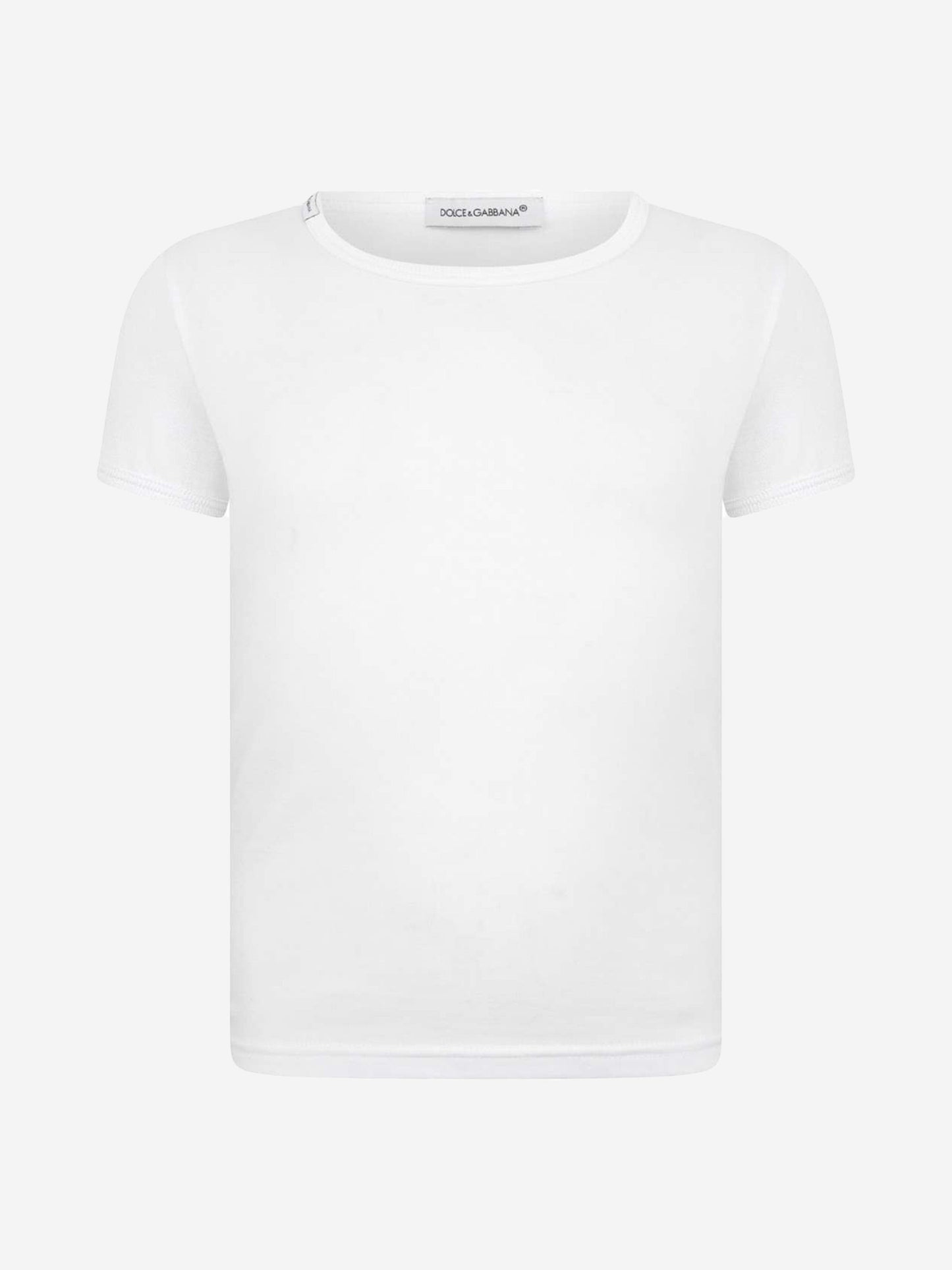 Dolce & Gabbana 男童白色 2 件套 T 恤