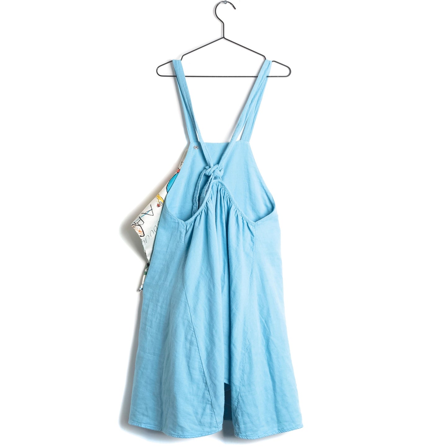 Girls Blue Cotton Dress