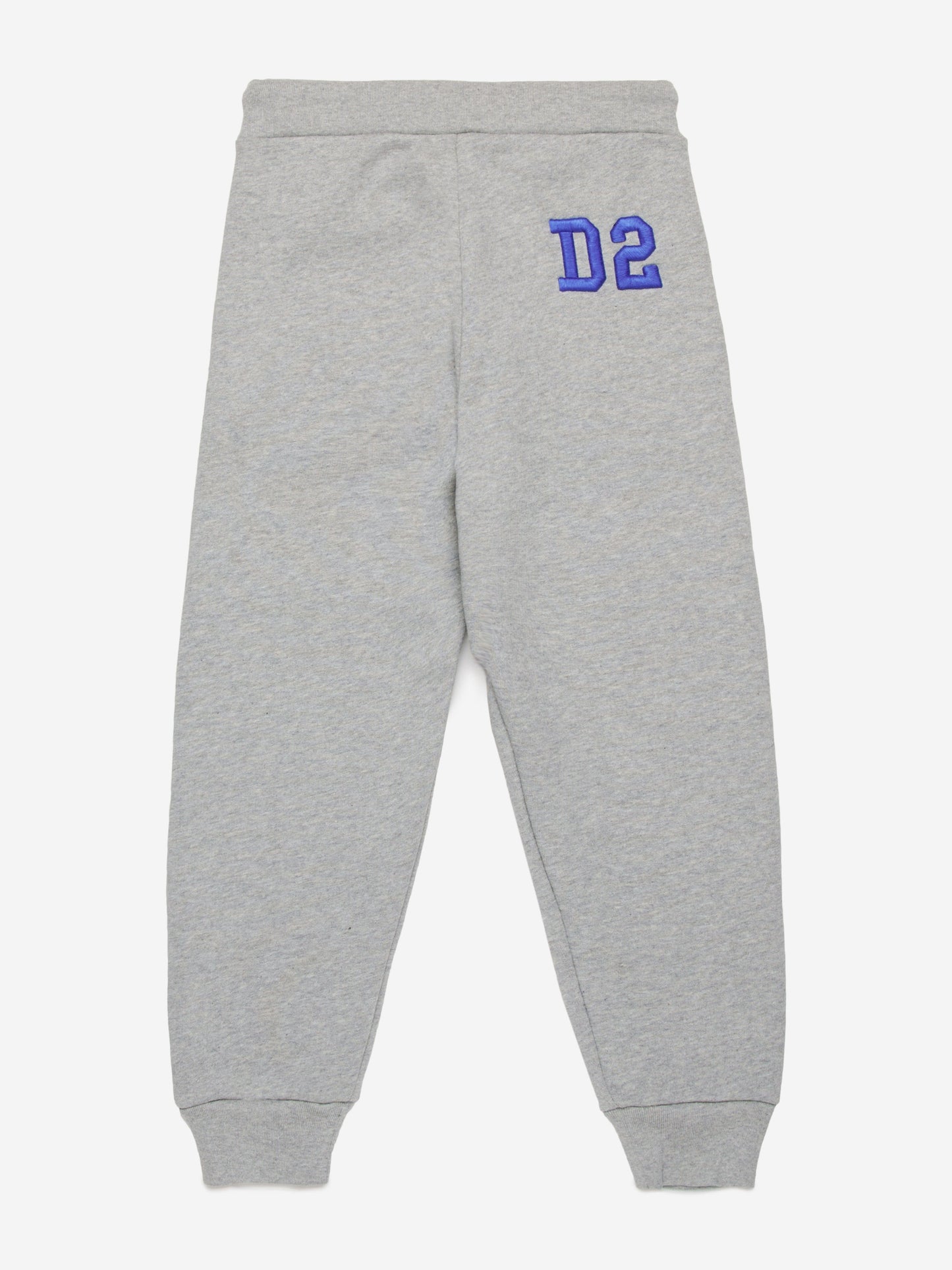 Dsquared2 儿童条纹边饰慢跑裤（灰色）