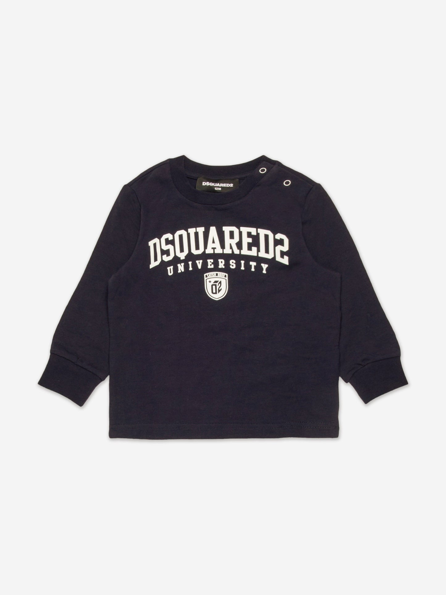 Dsquared2 Baby Logo 运动服 (海军蓝)
