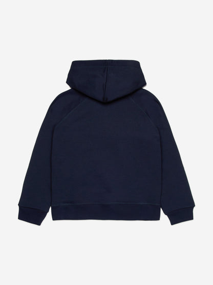 Dsquared2 儿童徽标连帽衫（海军蓝）
