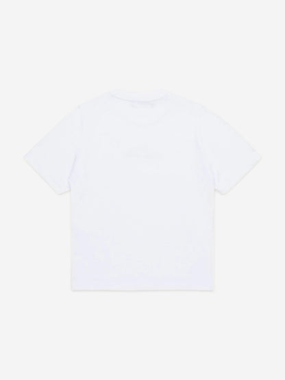 儿童白色 Icon Logo T 恤