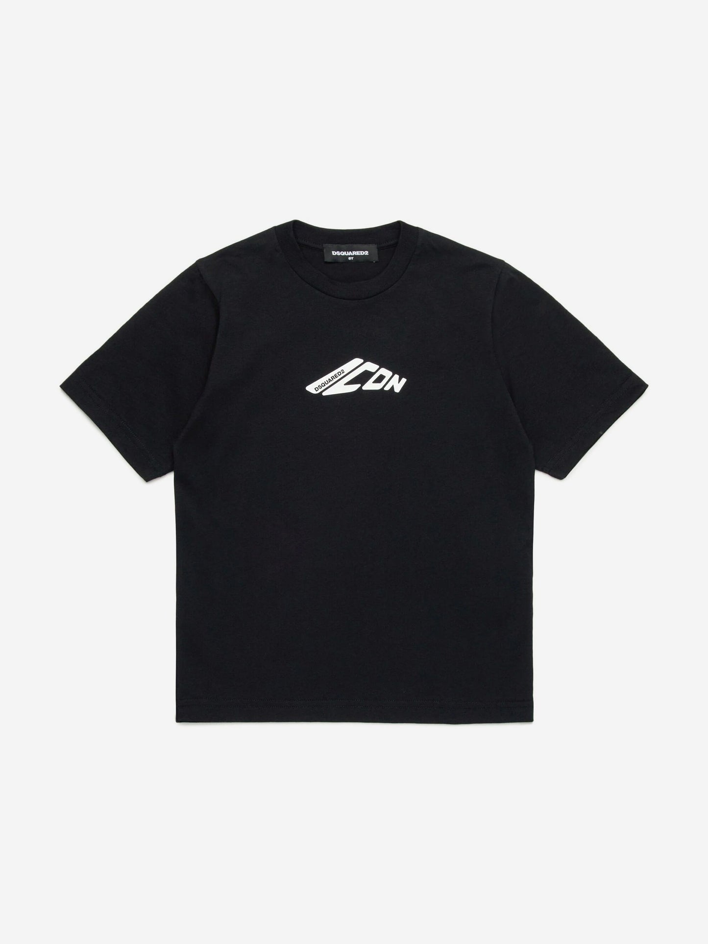 儿童黑色 Icon Logo T 恤