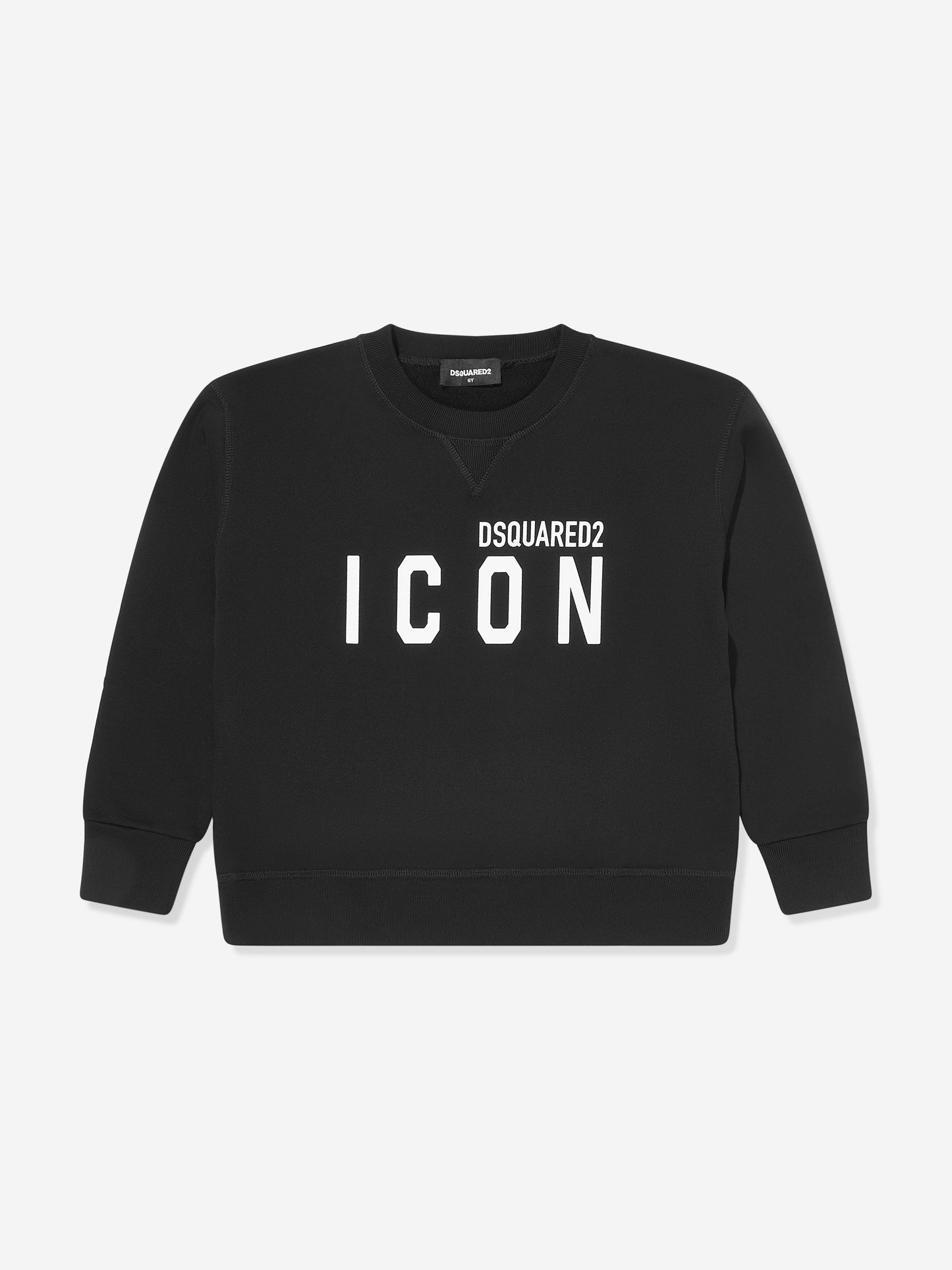 Dsquared2 儿童 Icon Logo 运动衫（黑色）