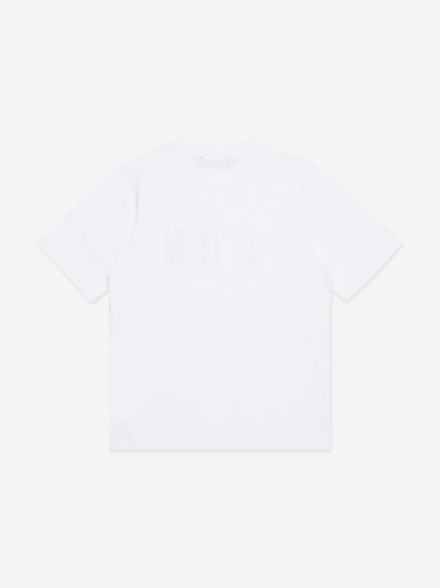 儿童白色 Icon Logo T 恤