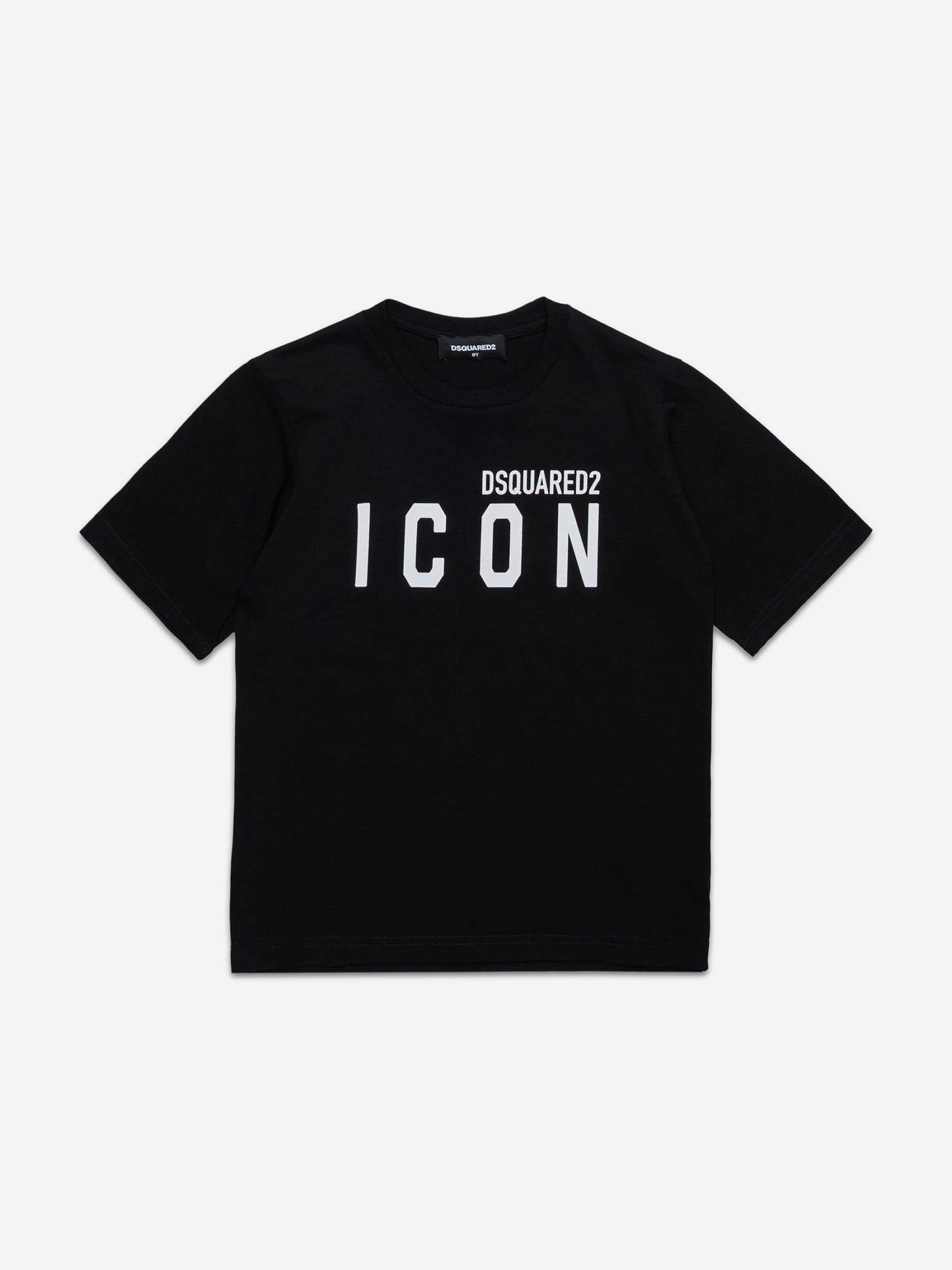 儿童黑色 Icon Logo T 恤