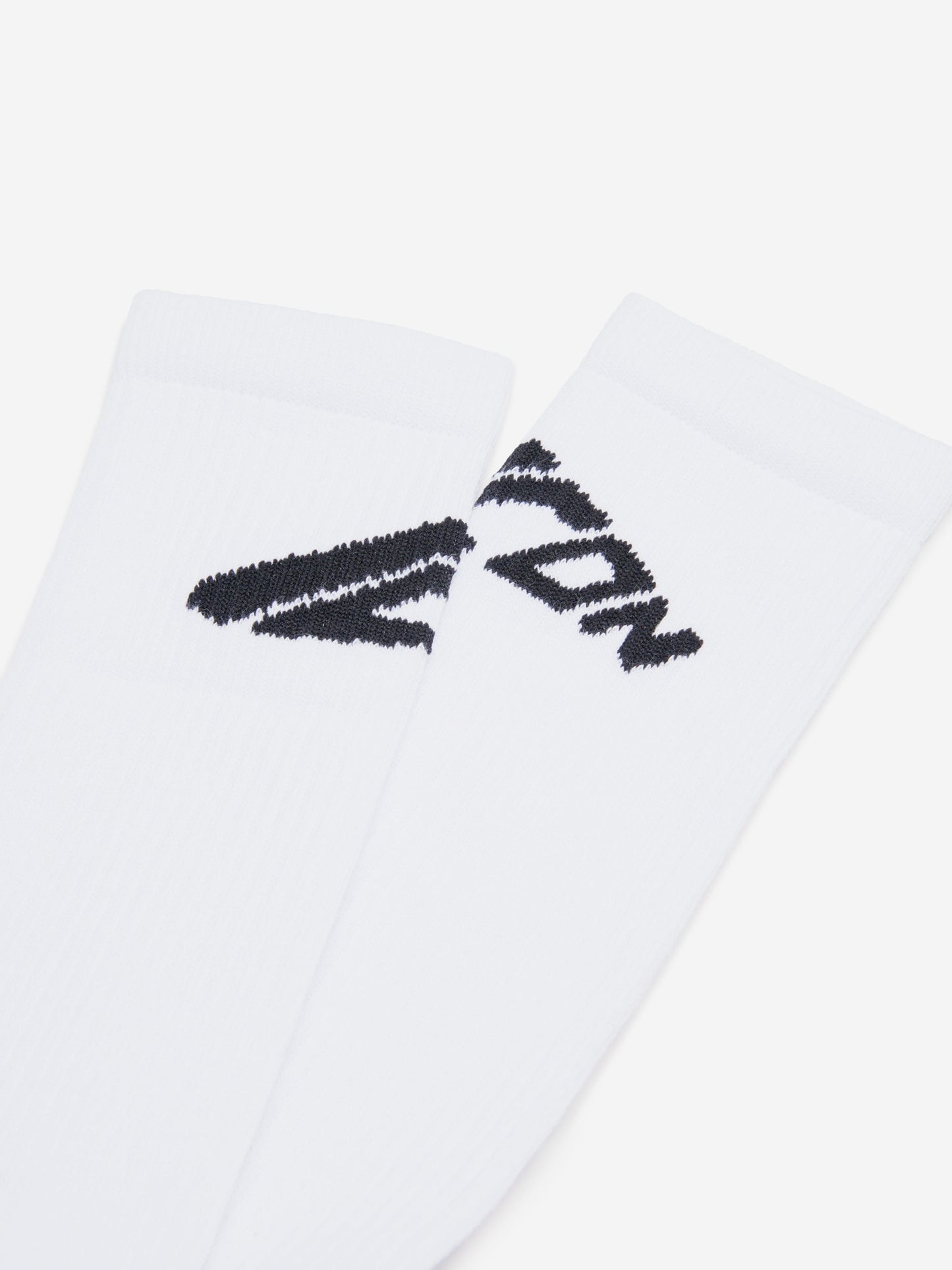儿童白色 Icon Logo 袜子
