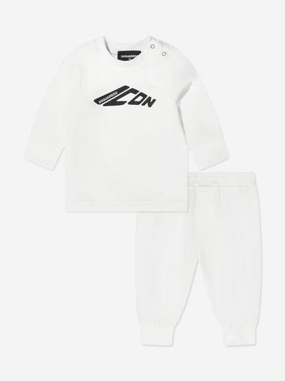 Baby Icon Logo 白色运动服