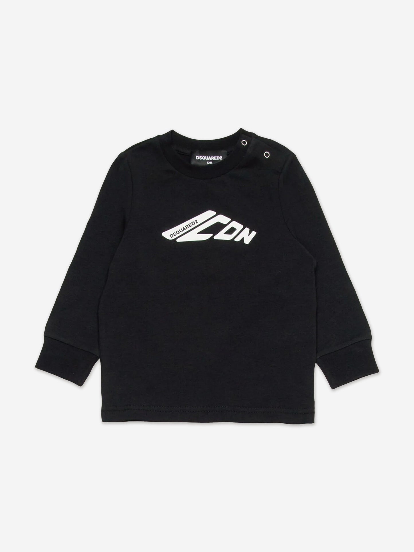 黑色 Baby Icon Logo 运动服