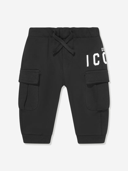 Baby Icon 黑色工装裤