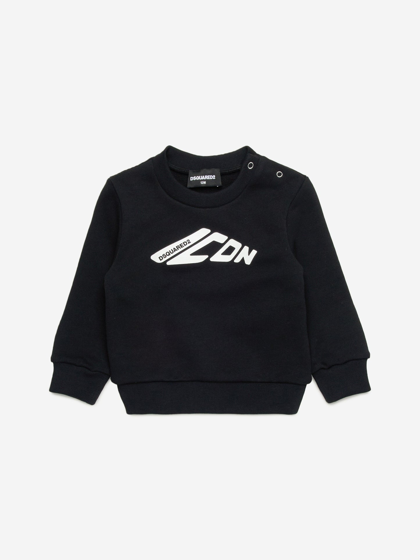 黑色 Baby Icon Logo 运动衫