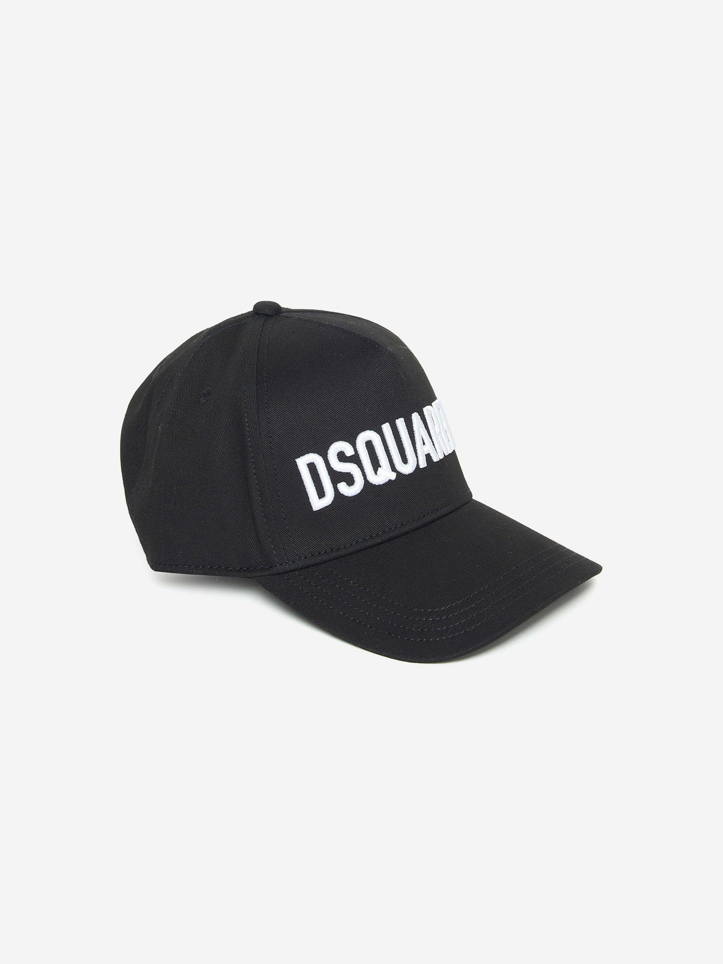 Dsquared2 Kids 徽标帽子 黑色