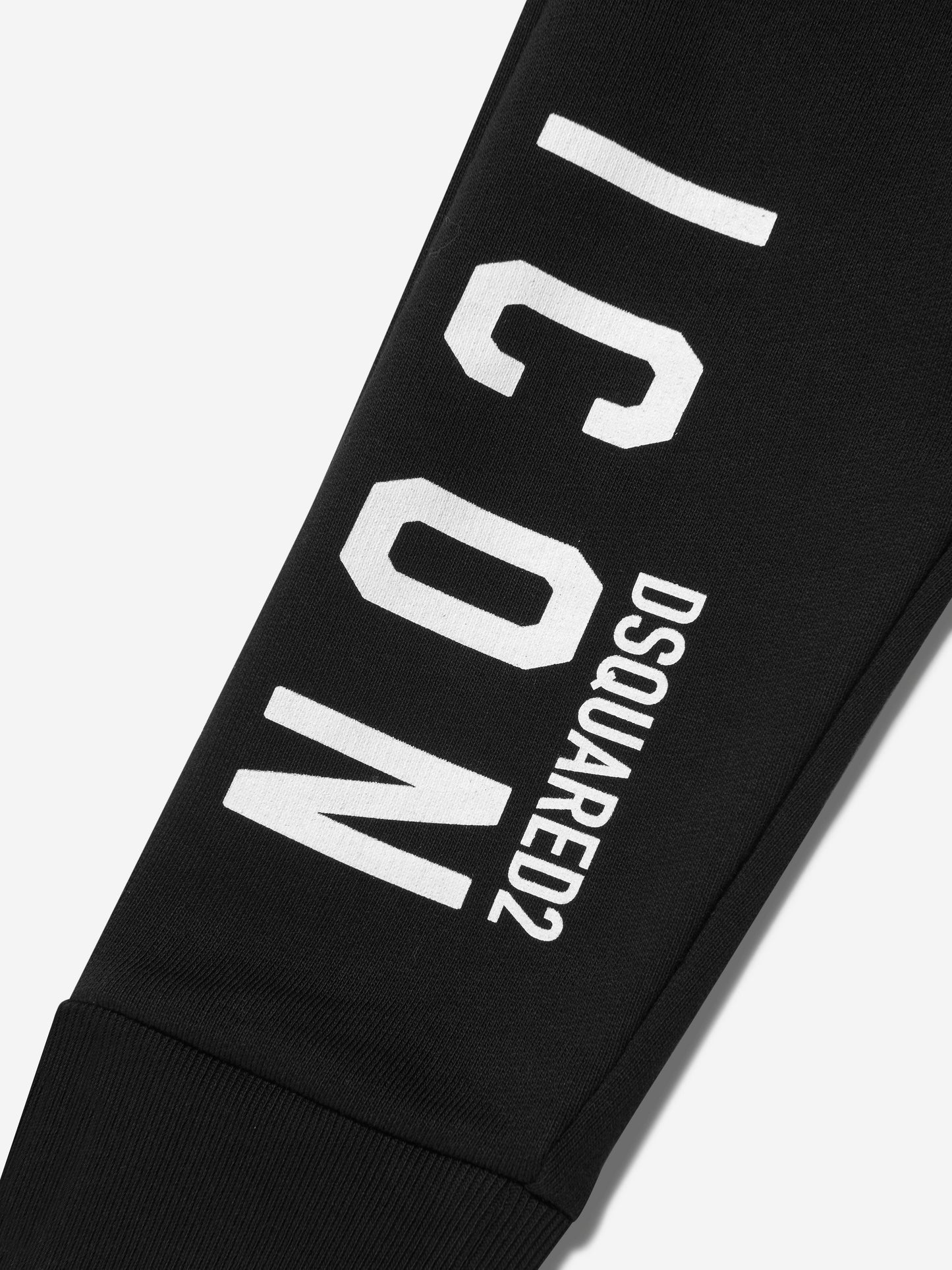 Dsquared2 儿童 Icon Logo 慢跑裤 - 黑色