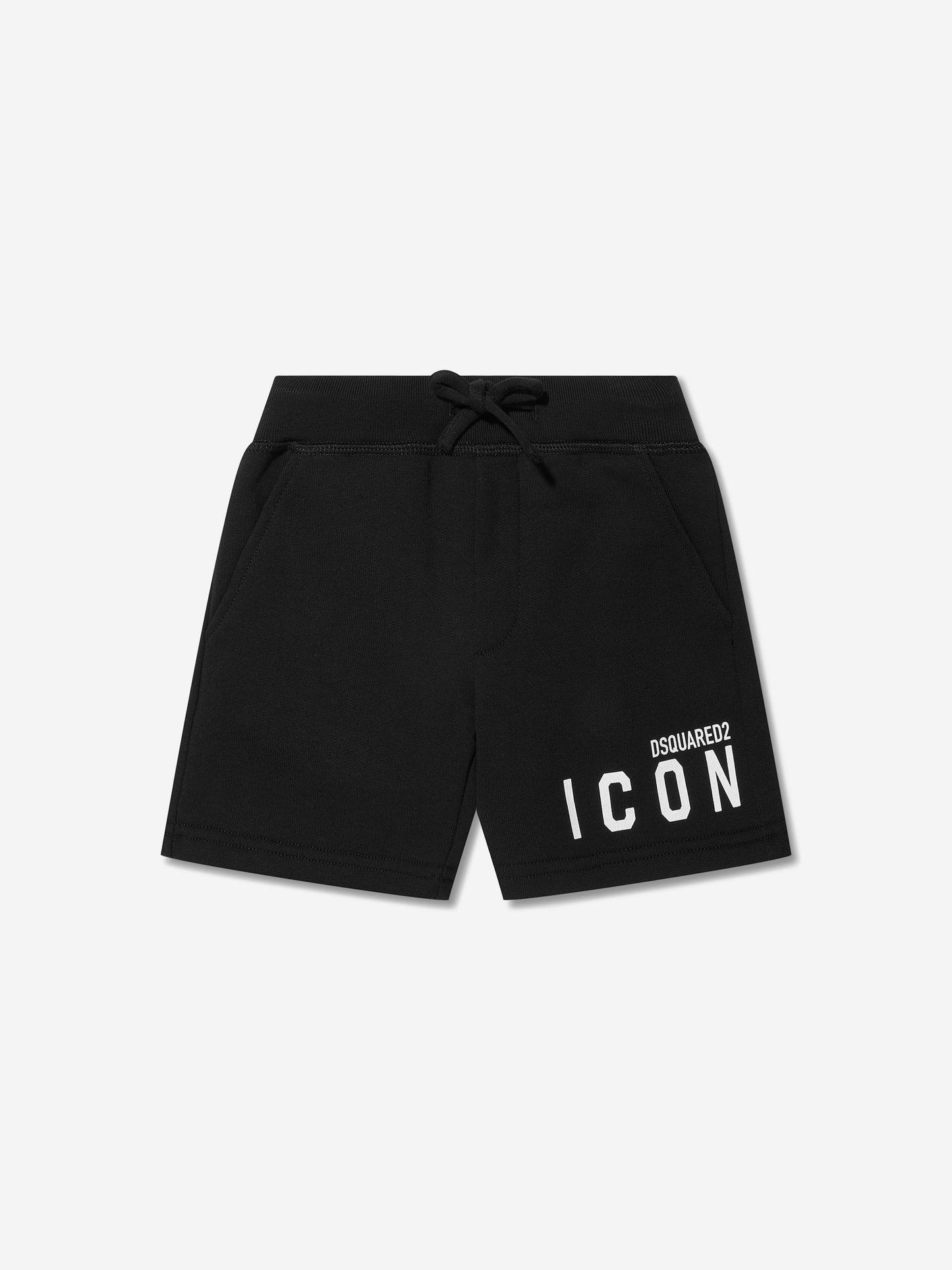 Dsquared2 儿童 Icon 黑色短裤