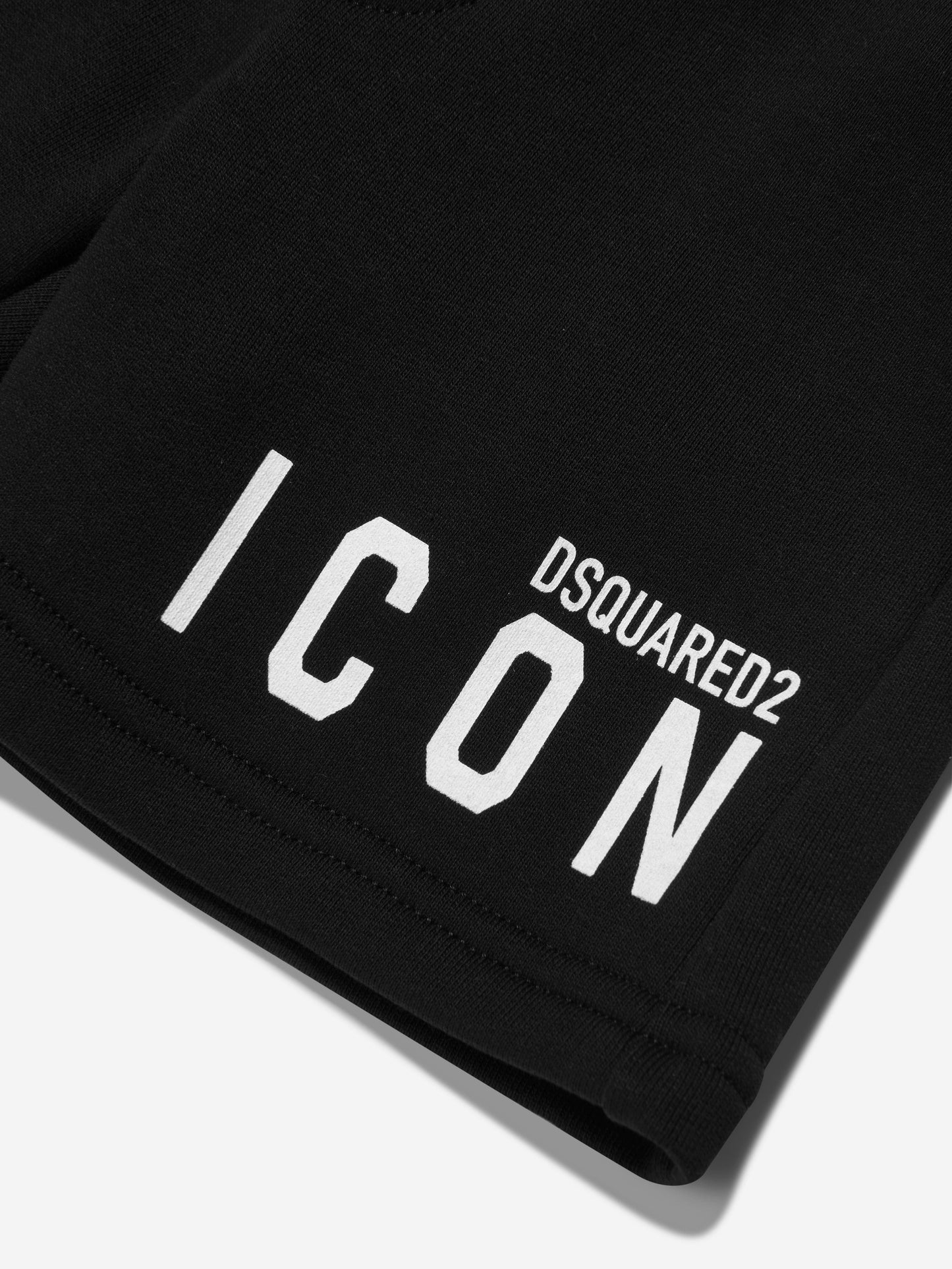 Dsquared2 儿童 Icon 黑色短裤