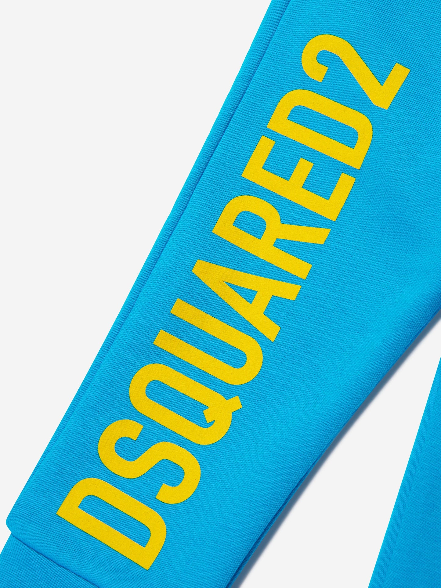 Dsquared2 儿童蓝色徽标裤