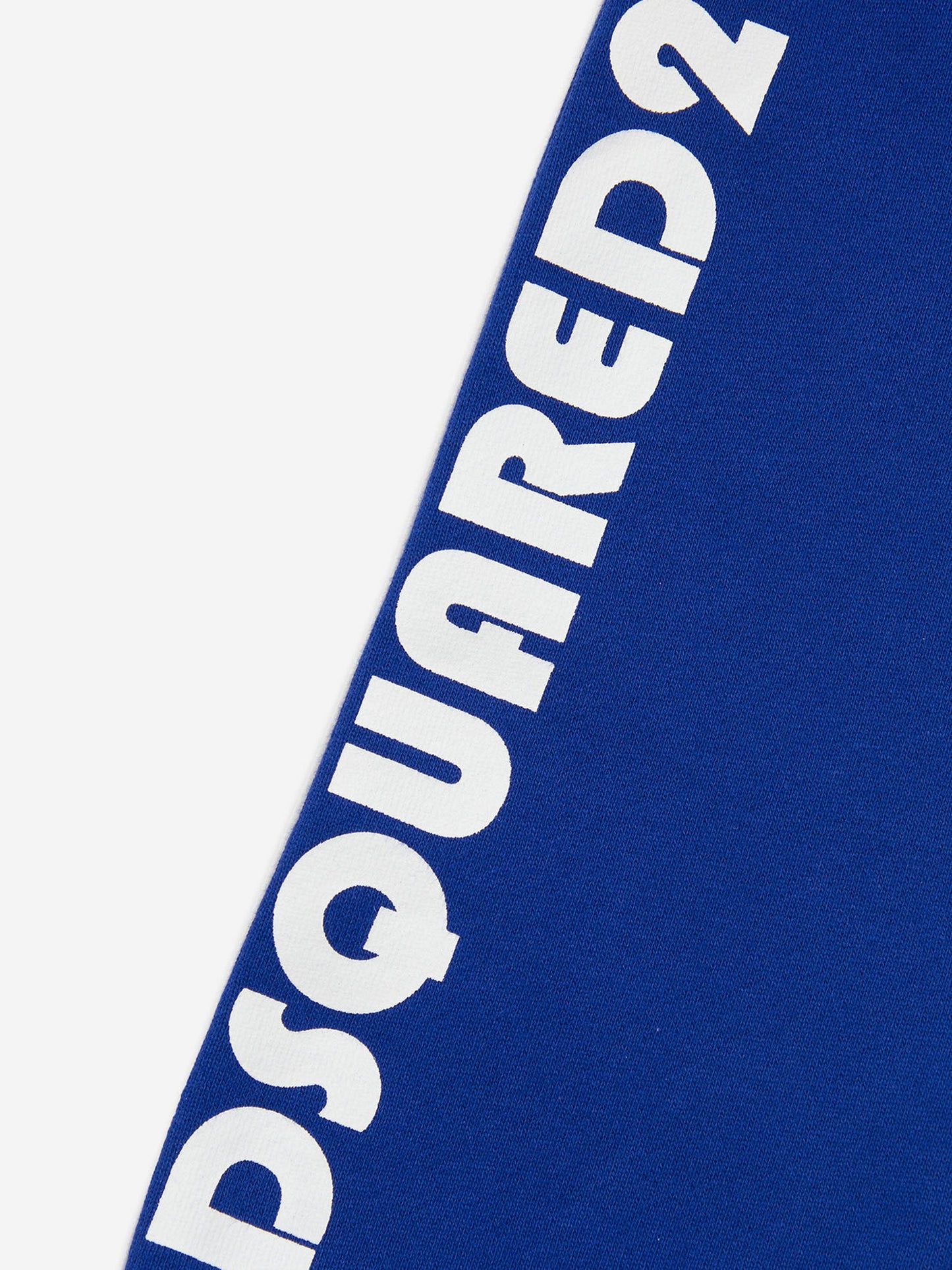 Dsquared2 儿童蓝色徽标慢跑裤