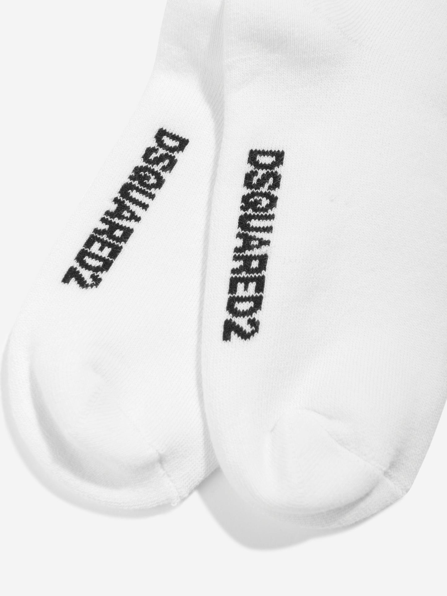 Dsquared2 Kids Icon Logo 袜子（白色）