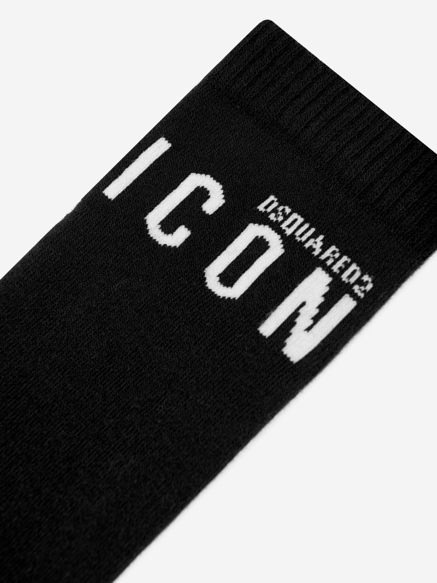Dsquared2 Kids Icon Logo 袜子（黑色）