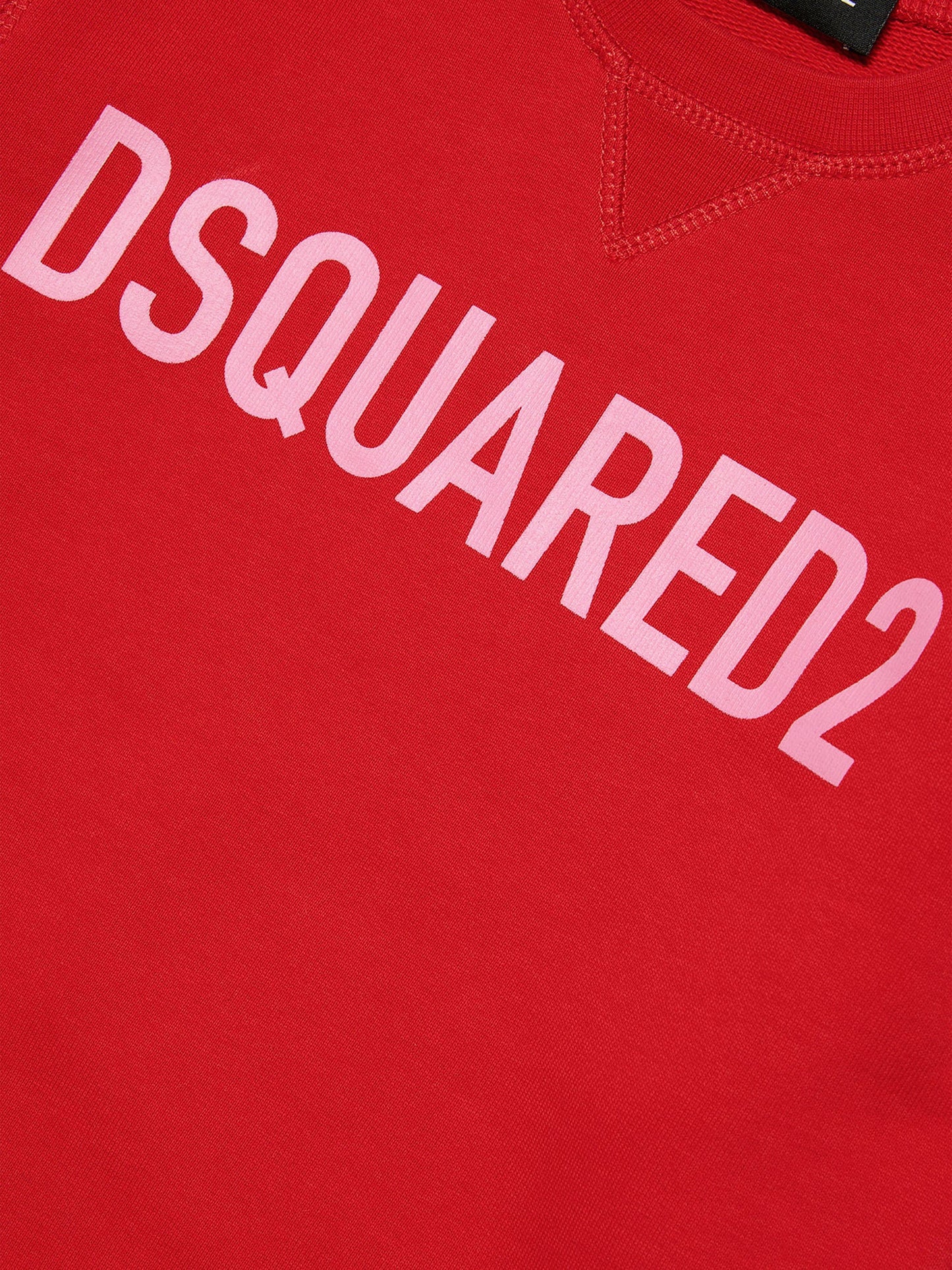 Dsquared2 儿童红色徽标运动衫