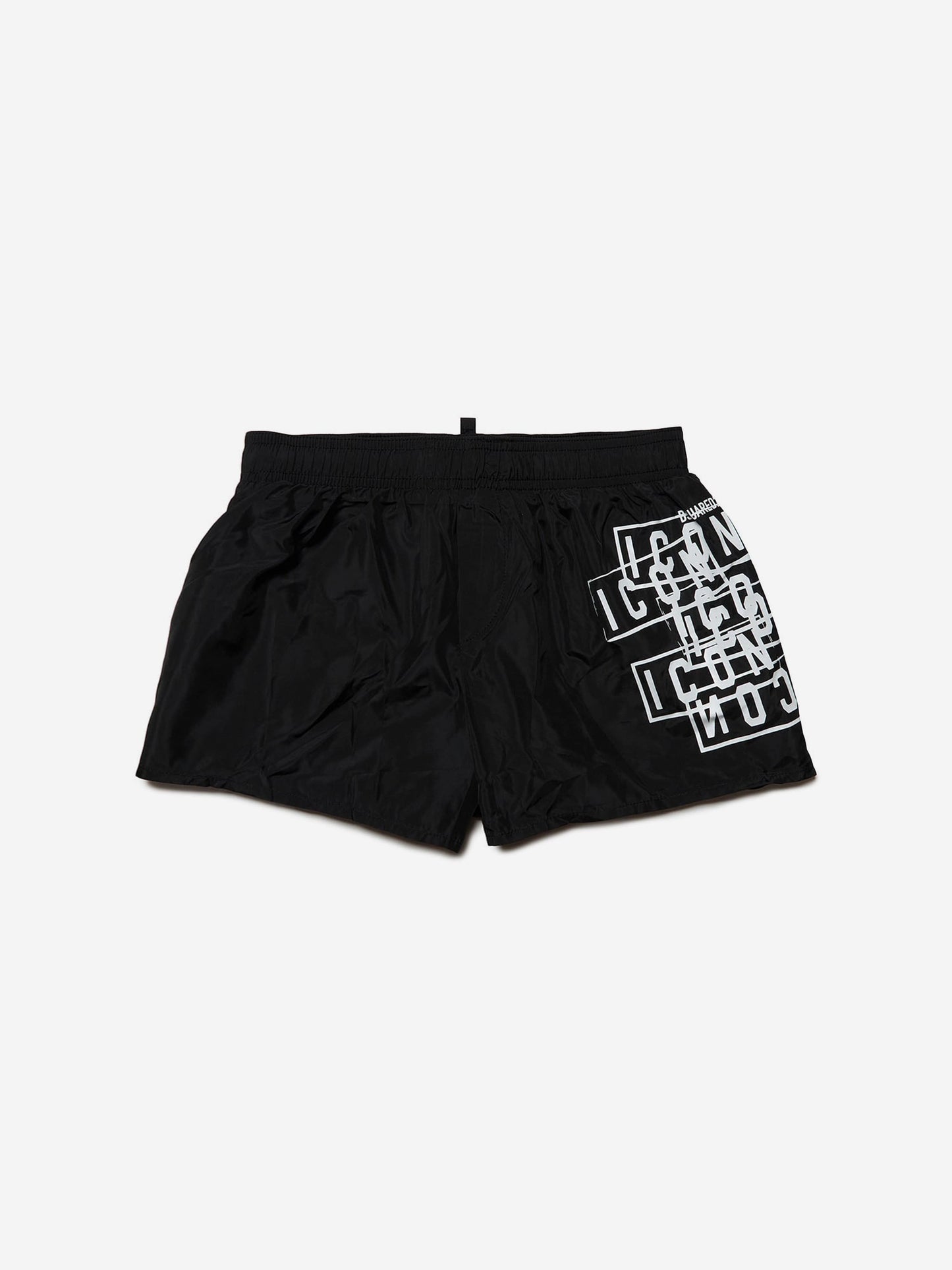 Dsquared2 男童 Icon 泳裤（黑色）