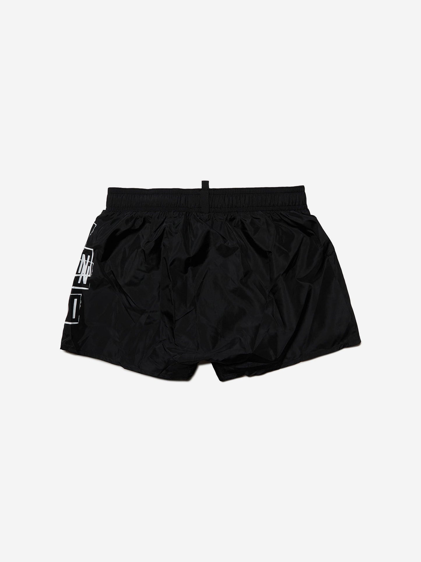 Dsquared2 男童 Icon 泳裤（黑色）