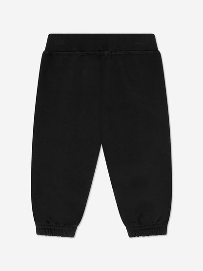 Dsquared2 Baby Multi Icon Logo 慢跑裤 - 黑色