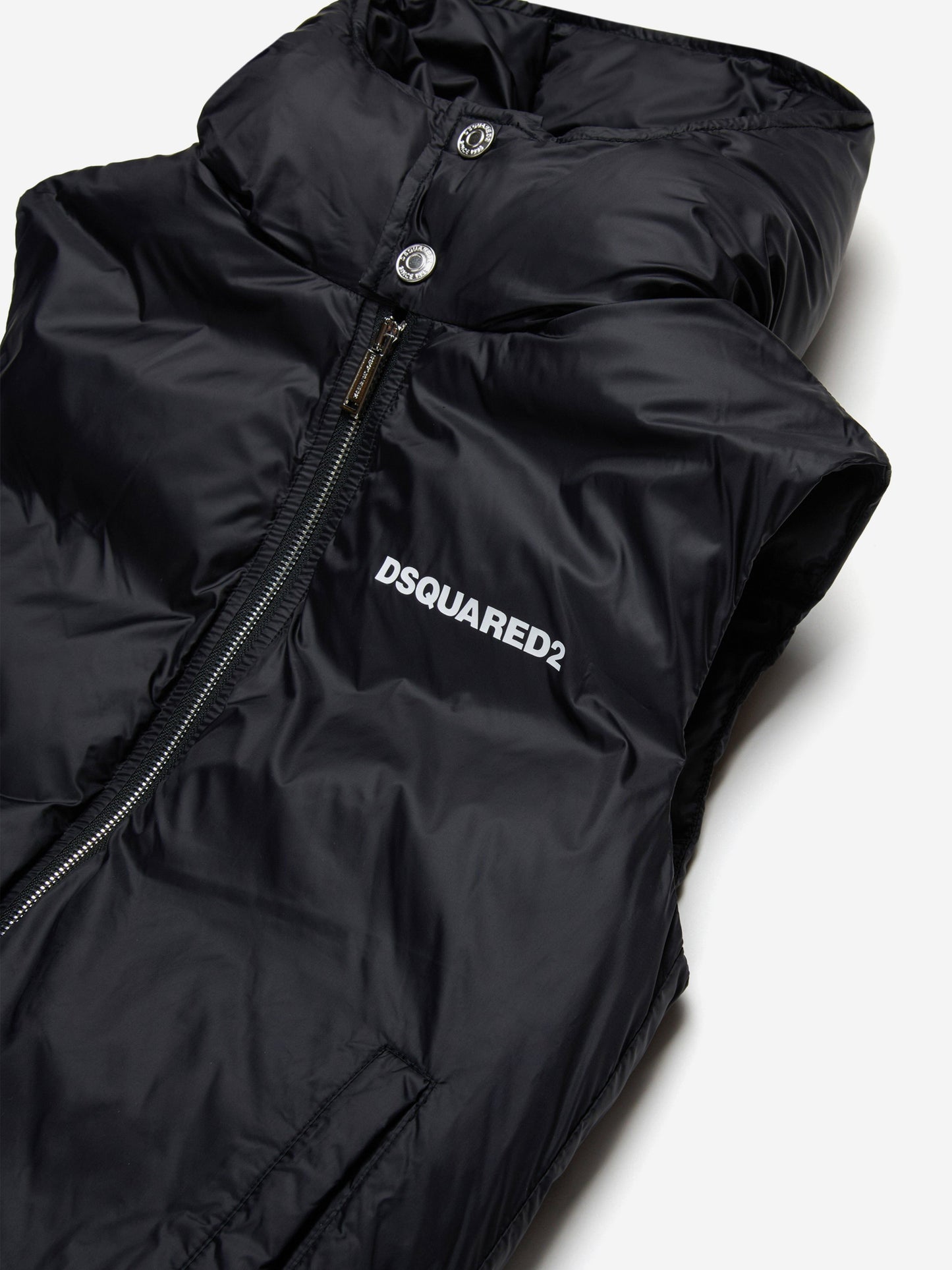 Kids Padded Gilet in Black