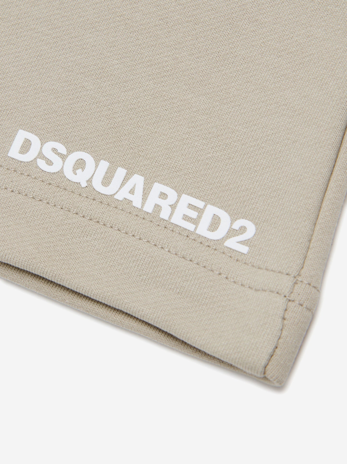Kids Logo Shorts in Beige