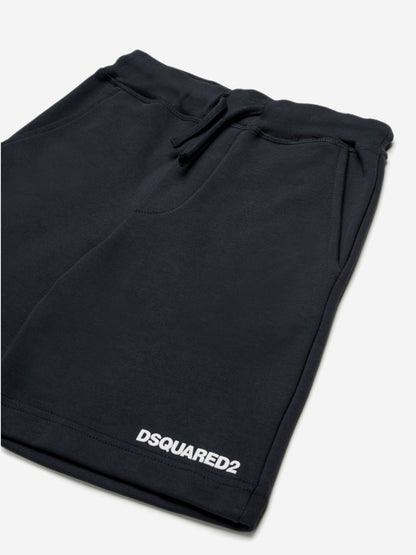 Kids Logo Shorts in Black