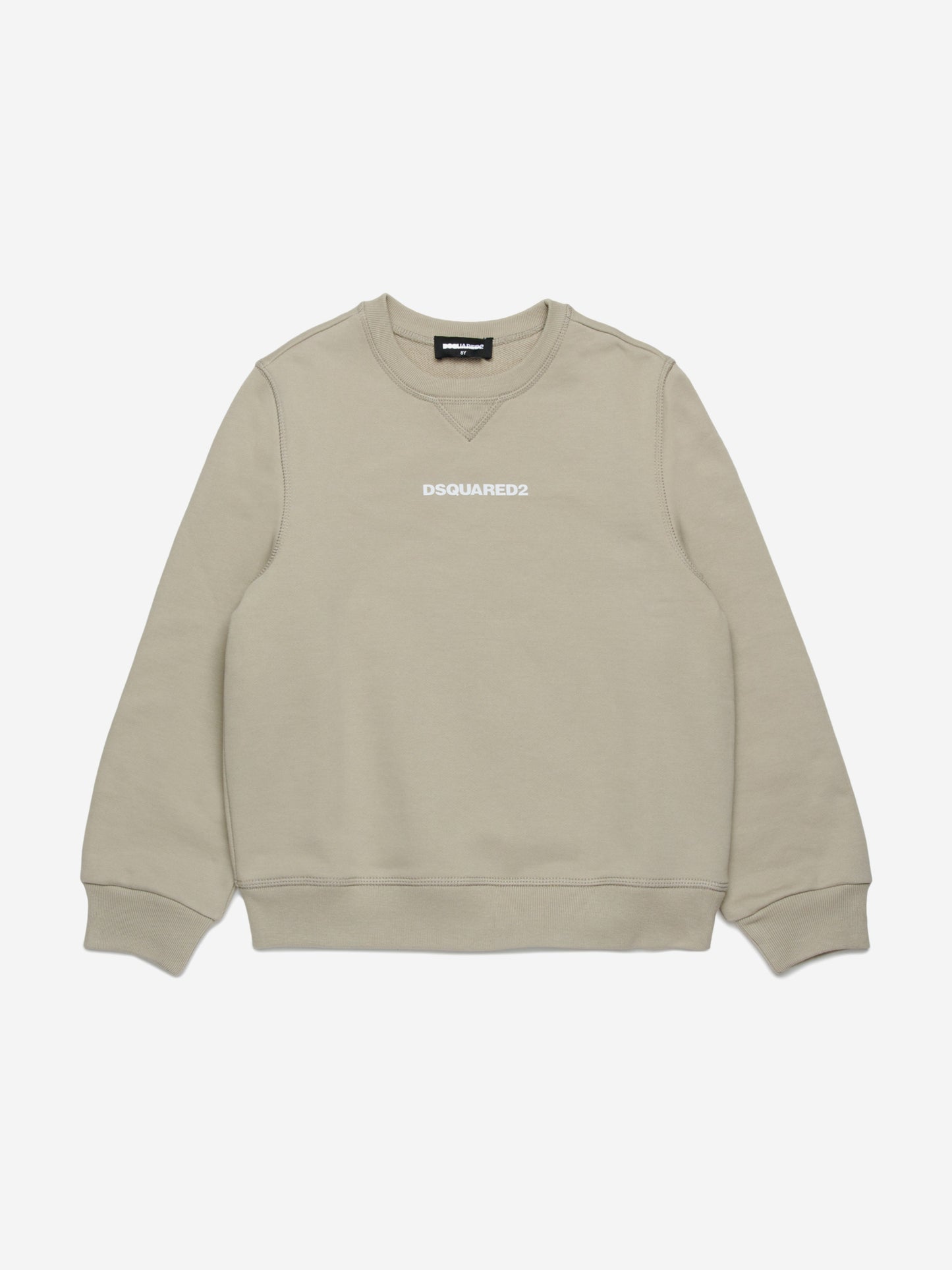 Kids Logo Sweatshirt in Beige