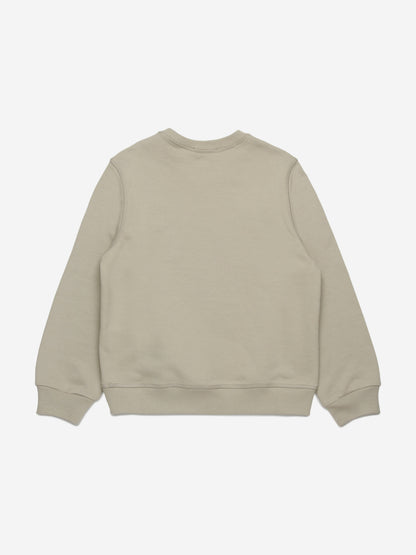 Kids Logo Sweatshirt in Beige